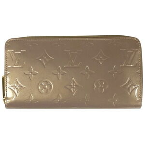 Louis Vuitton Zippy Wallet compartment long Vernis Beige Poudre